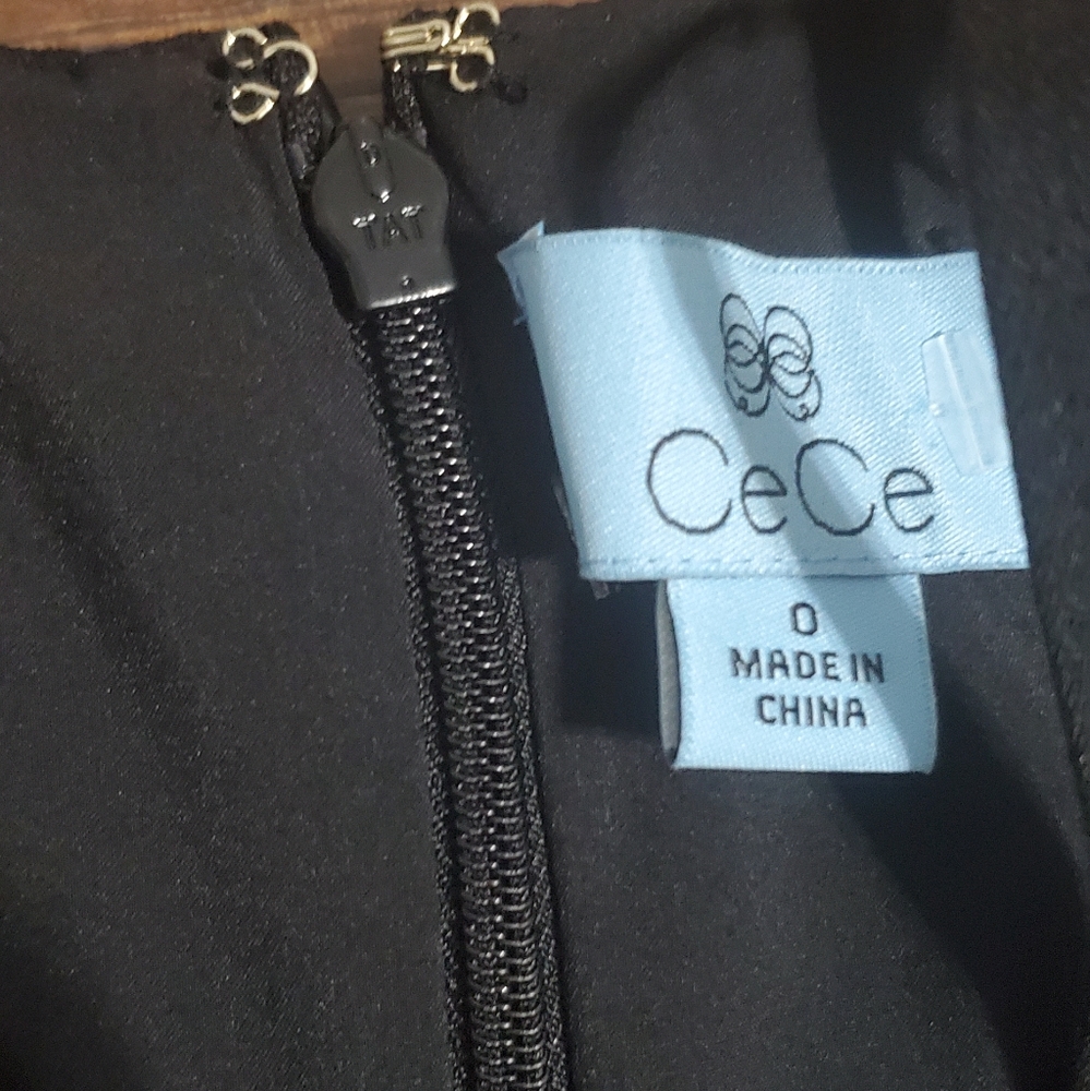 NWT CeCe wide-leg jumpsuit size 0 - Picture 7 of 8